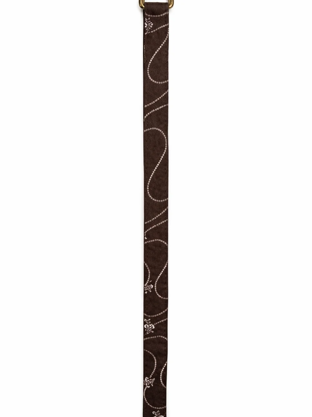 J. Crew Brown Patterned Cotton Strap - Picture 3 of 4